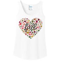 Fall Lover Nature Heart Ladies Essential Tank