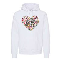 Fall Lover Nature Heart Premium Hoodie