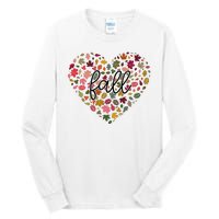 Fall Lover Nature Heart Tall Long Sleeve T-Shirt