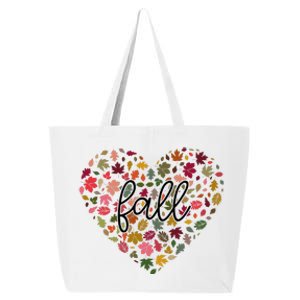 Fall Lover Nature Heart 25L Jumbo Tote