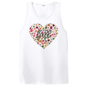 Fall Lover Nature Heart PosiCharge Competitor Tank