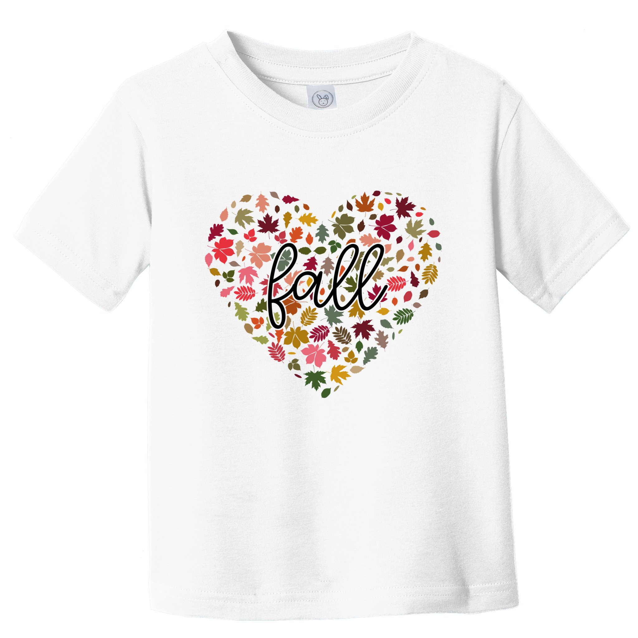 Fall Lover Nature Heart Toddler T-Shirt