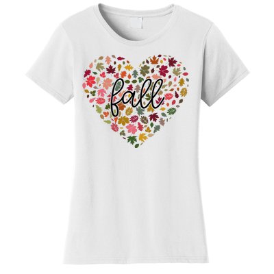 Fall Lover Nature Heart Women's T-Shirt