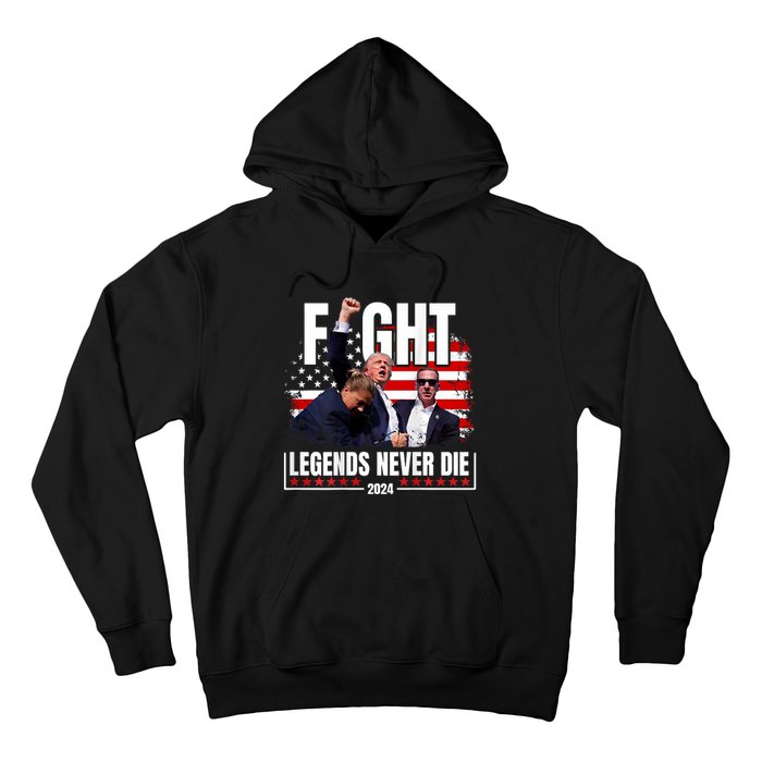 Fight Legends Never Die 2024 Hoodie