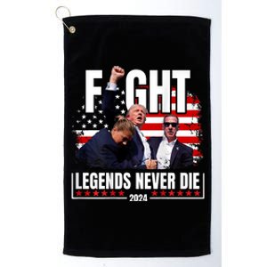 Fight Legends Never Die 2024 Platinum Collection Golf Towel