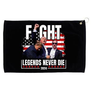 Fight Legends Never Die 2024 Grommeted Golf Towel