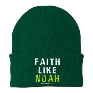 Faith Like Noah Hebrews 11:7 Knit Cap Winter Beanie