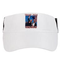 Funny Legends Never Die Trump Election Rally Shooting 2024 Adult Drive Performance Visor