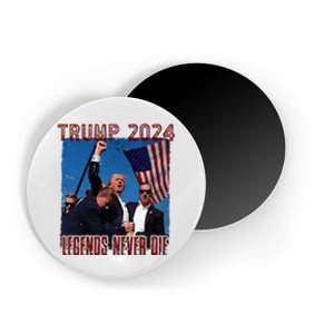 Funny Legends Never Die Trump Election Rally Shooting 2024 Magnet