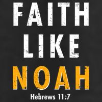 Faith Like Noah Hebrews 11:7 Adult Drive Performance Visor