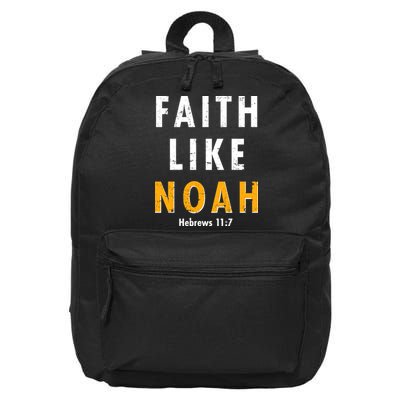 Faith Like Noah Hebrews 11:7 16 in Basic Backpack
