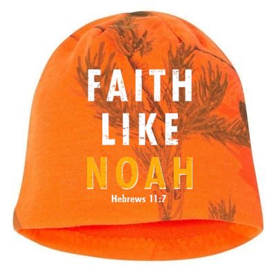 Faith Like Noah Hebrews 11:7 Kati - Camo Knit Beanie