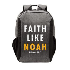 Faith Like Noah Hebrews 11:7 Vector Backpack