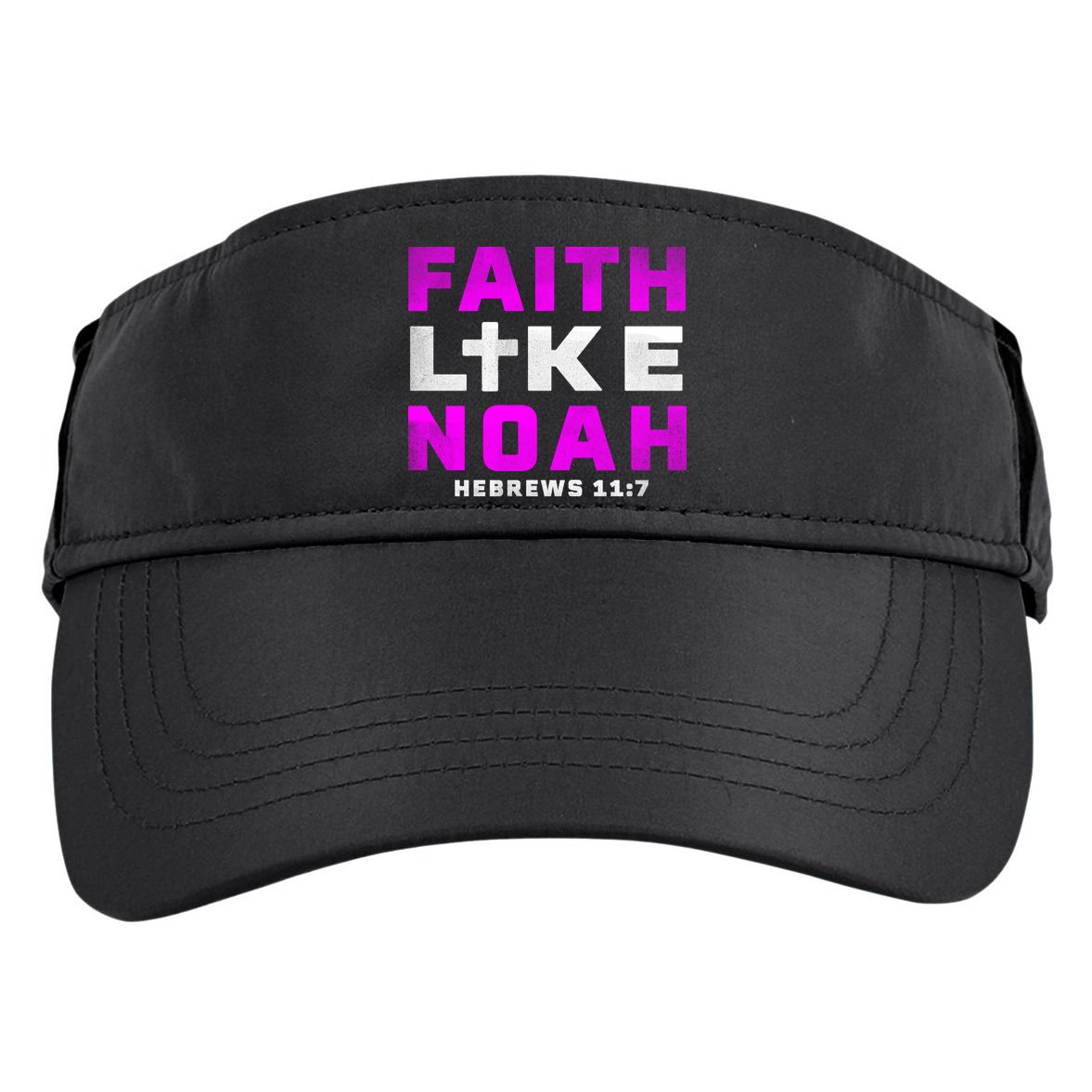Faith Like Noah Hebrews 117 Adult Drive Performance Visor
