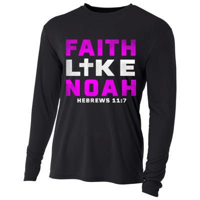 Faith Like Noah Hebrews 117 Cooling Performance Long Sleeve Crew