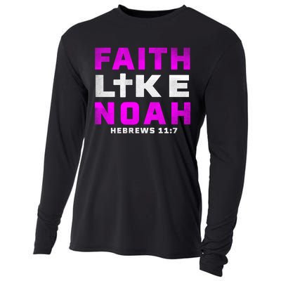 Faith Like Noah Hebrews 117 Cooling Performance Long Sleeve Crew