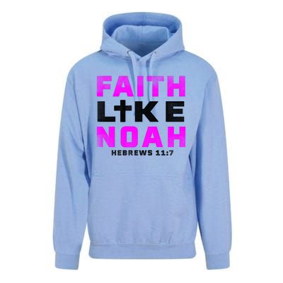 Faith Like Noah Hebrews 117 Unisex Surf Hoodie