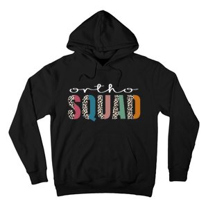 Funny Leopard Nursing Tee Ortho Squad, Orthopedics Nurse Hoodie