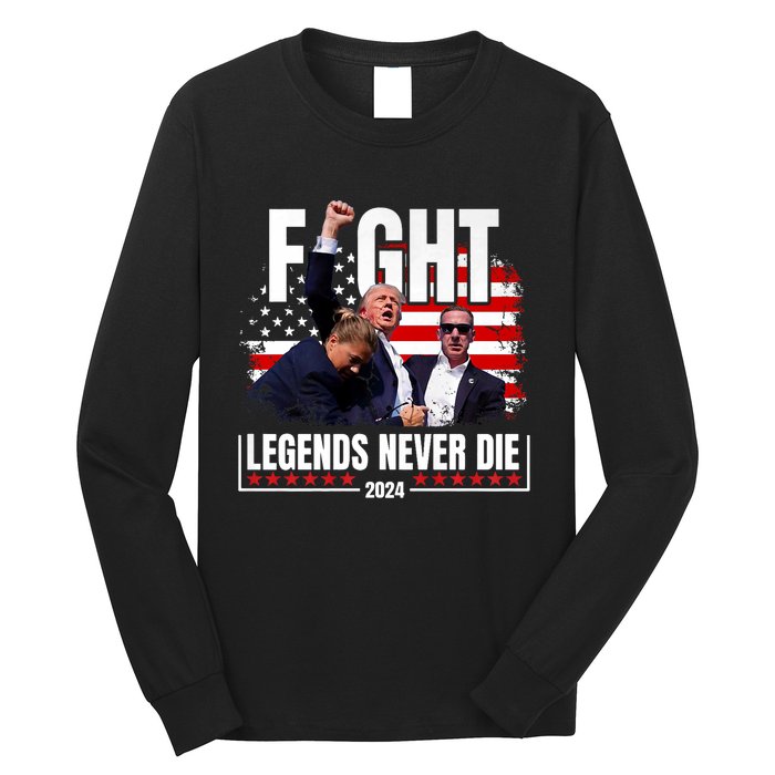 Fight Legends Never Die 2024 Long Sleeve Shirt