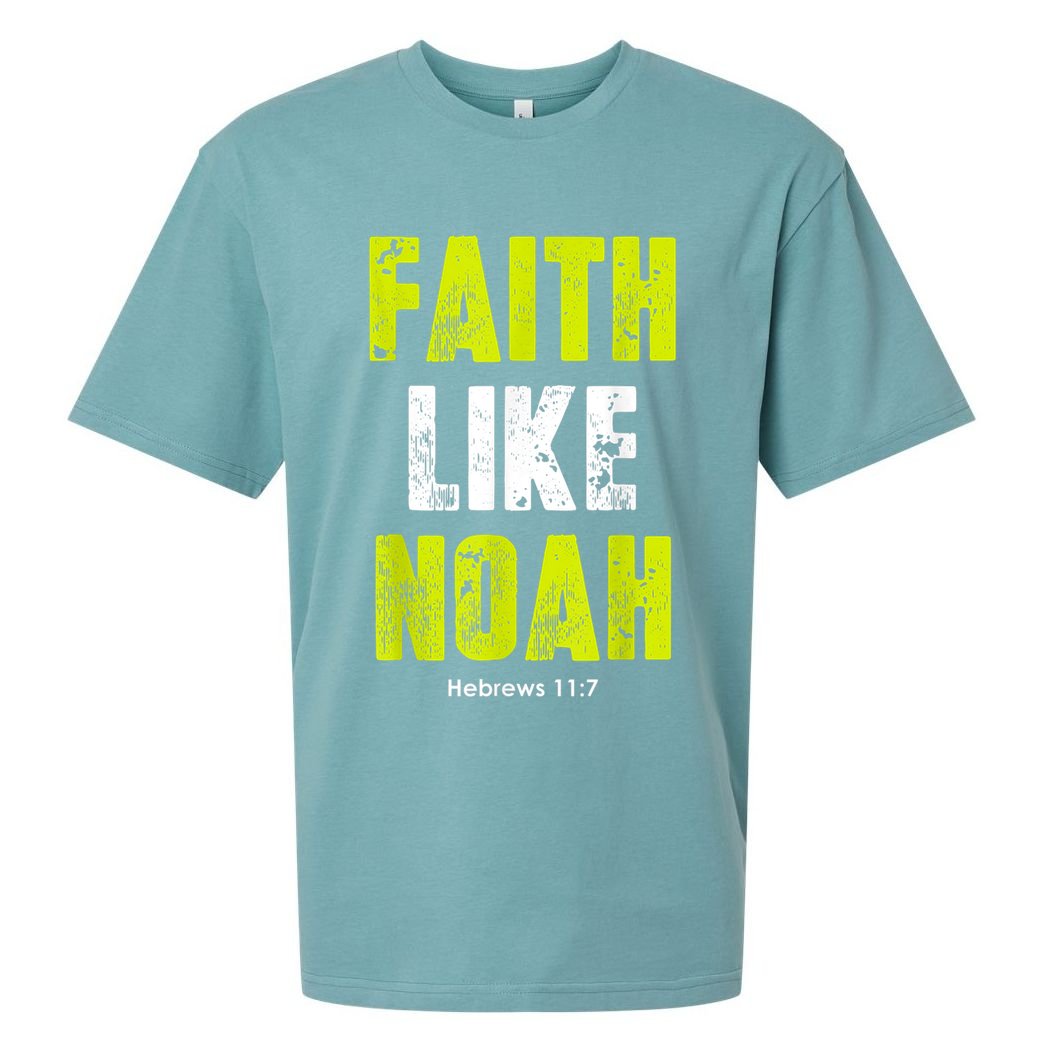 Faith Like Noah Sueded Cloud Jersey T-Shirt