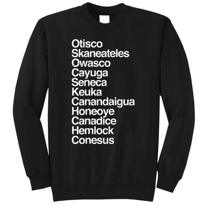 Finger Lakes Ny Finger Lakes Region Cayuga Seneca Keuka Sweatshirt