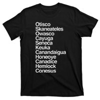 Finger Lakes Ny Finger Lakes Region Cayuga Seneca Keuka T-Shirt