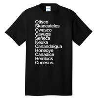 Finger Lakes Ny Finger Lakes Region Cayuga Seneca Keuka Tall T-Shirt