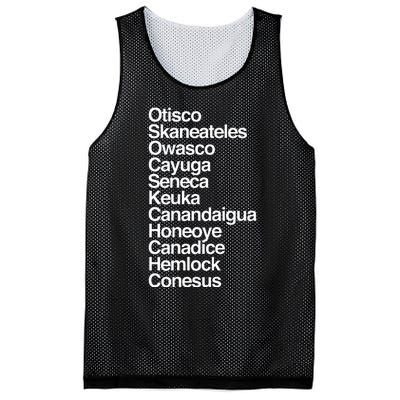 Finger Lakes Ny Finger Lakes Region Cayuga Seneca Keuka Mesh Reversible Basketball Jersey Tank