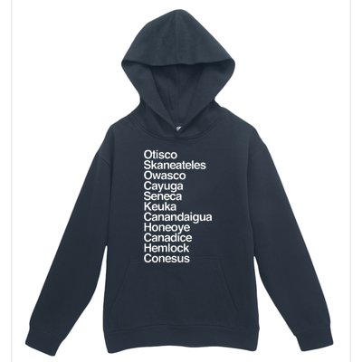 Finger Lakes Ny Finger Lakes Region Cayuga Seneca Keuka Urban Pullover Hoodie