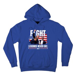 Fight Legends Never Die 2024 Trump Shooting Hoodie