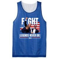 Fight Legends Never Die 2024 Trump Shooting Mesh Reversible Basketball Jersey Tank