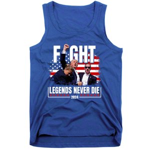 Fight Legends Never Die 2024 Trump Shooting Tank Top