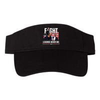 Fight Legends Never Die 2024 Trump Shooting Premium Valucap Bio-Washed Visor