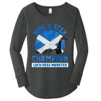 Funny Loch Ness Monster Nessie Hide And Seek Champion Women's Perfect Tri Tunic Long Sleeve Shirt