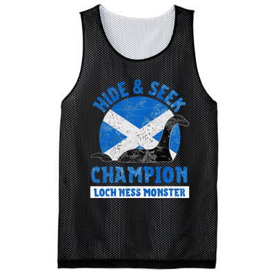 Funny Loch Ness Monster Nessie Hide And Seek Champion Mesh Reversible Basketball Jersey Tank