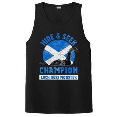 Funny Loch Ness Monster Nessie Hide And Seek Champion PosiCharge Competitor Tank