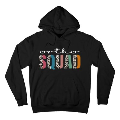 Funny Leopard Nursing Ortho Squad Orthopedics Nurse Hoodie