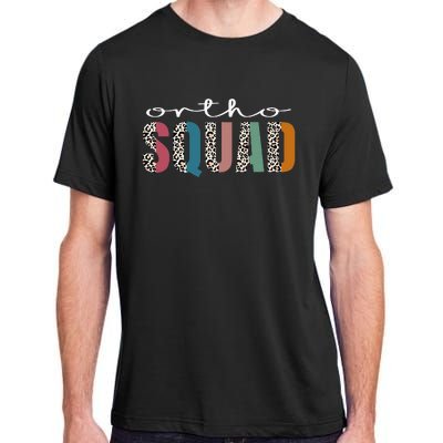 Funny Leopard Nursing Ortho Squad Orthopedics Nurse Adult ChromaSoft Performance T-Shirt