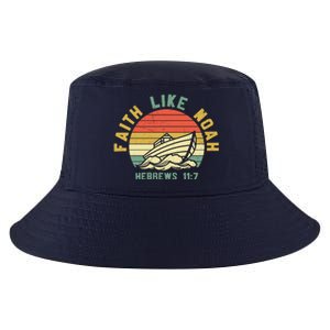 Faith Like Noah Hebrews Sunset Cool Comfort Performance Bucket Hat