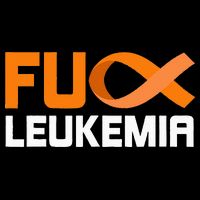 Fuck Leukemia Orange Ribbon Awareness Cancer Survivor Womens T-Shirt