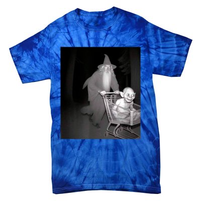 Funny L O T. R Gan Dolf Wizard Shopping Cart Smeag Cool Tie-Dye T-Shirt