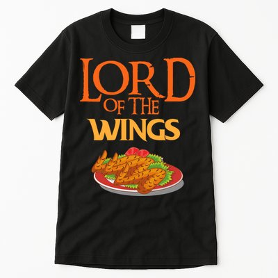 Funny Lord Of The Wings Chicken Wings Funny Chicken Wings Tall T-Shirt