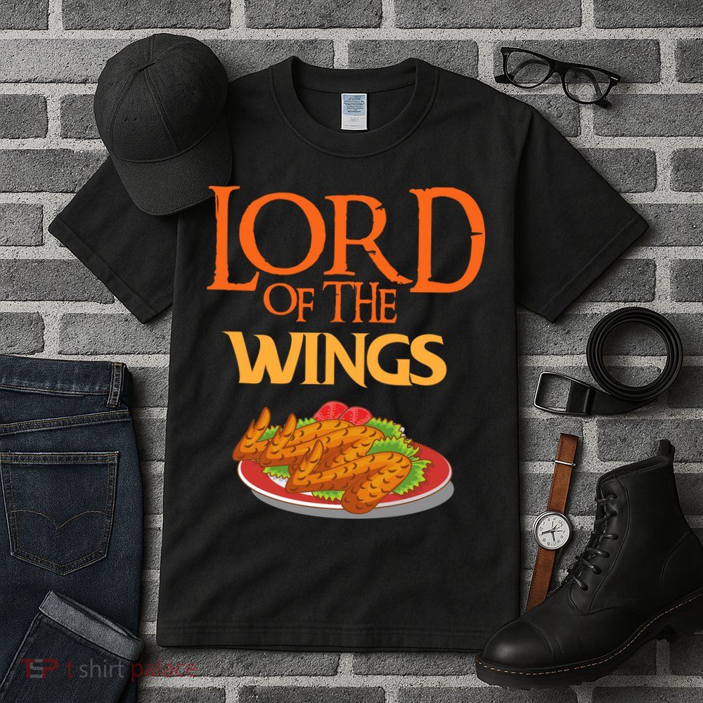 Funny Lord Of The Wings Chicken Wings Funny Chicken Wings Tall T-Shirt