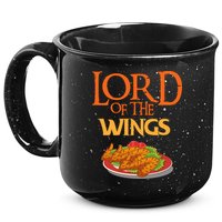 Funny Lord Of The Wings Chicken Wings Funny Chicken Wings 15oz Campfire Ceramic Mug