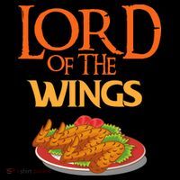 Funny Lord Of The Wings Chicken Wings Funny Chicken Wings Flatbill Hat