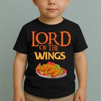 Funny Lord Of The Wings Chicken Wings Funny Chicken Wings Toddler T-Shirt