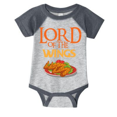 Funny Lord Of The Wings Chicken Wings Funny Chicken Wings Infant Baby Jersey Bodysuit