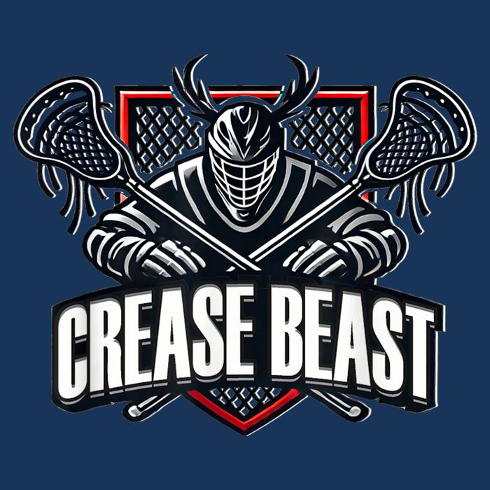 Funny Lacrosse Ops Warning Of Crease Beast LAX Goalie Short Acrylic Beanie