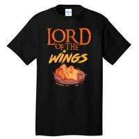 Funny Lord Of The Wings Chicken Wings Funny Chicken Wings Tall T-Shirt