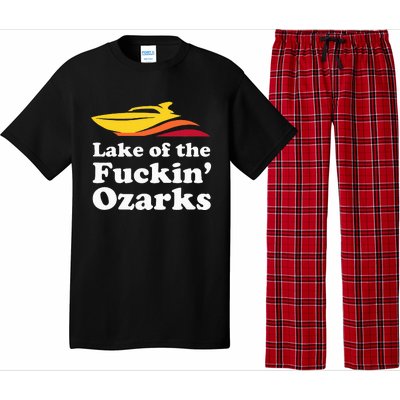 Funny Lake Of The Fuckin Ozarks Boating Missouri Pajama Set